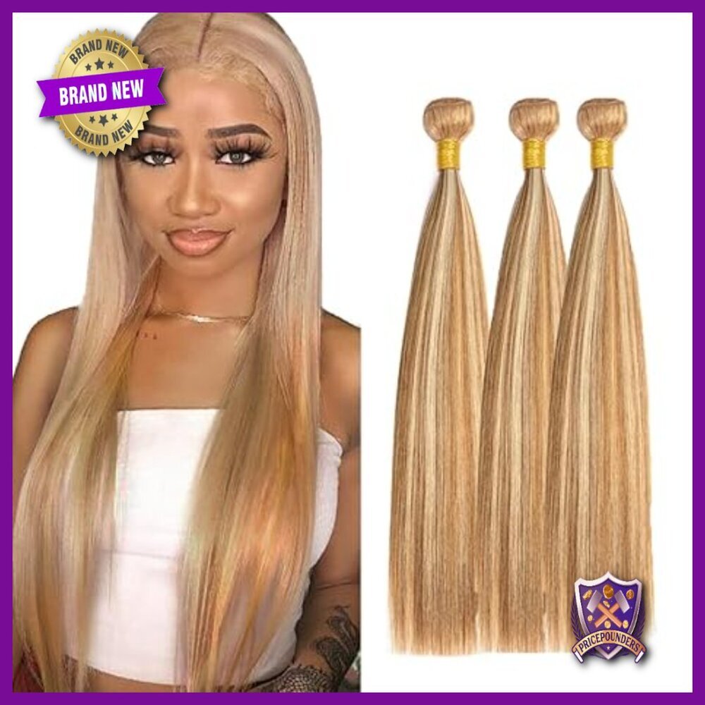 Human Hair Extensions Straight Bundles 18 20 22 Inch Virgin Remy Hair